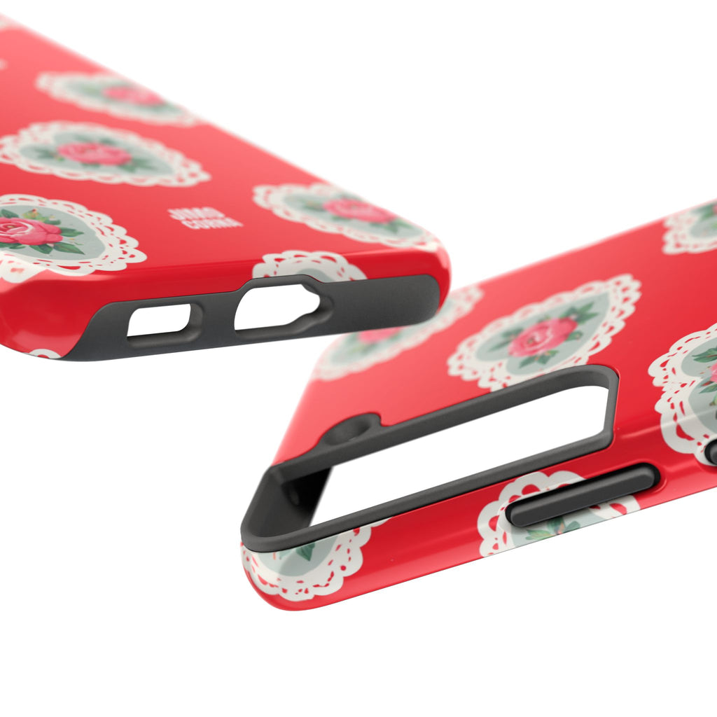 Rosey Lace Samsung Galaxy Case