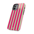 Lime Green and Pink Bold Stripes