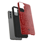 Holiday Knit | Red Samsung Galaxy Case