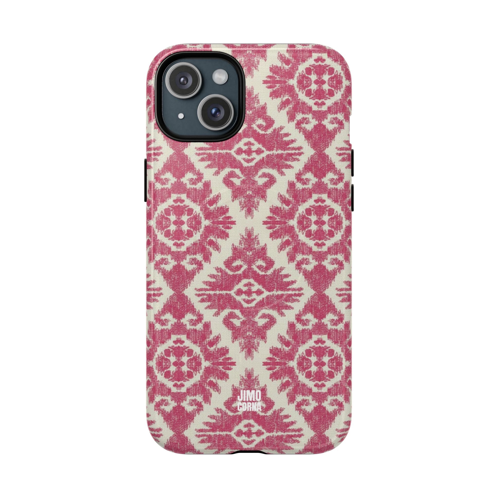 Damask MagSafe iPhone Case | Pink