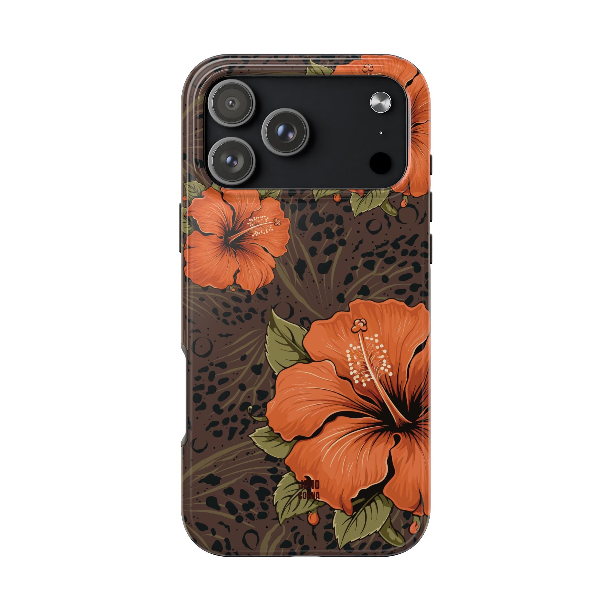 Orange Feisty Leopard
