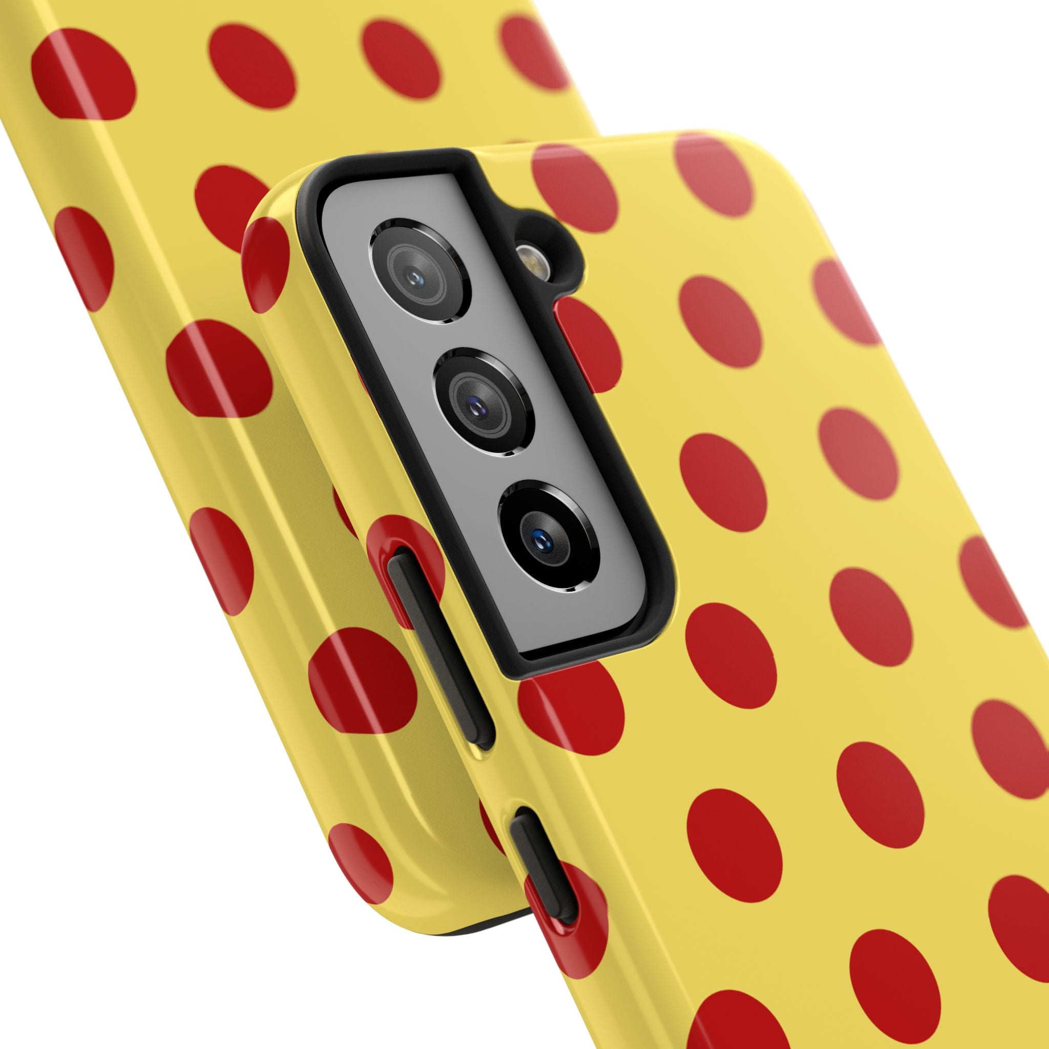 Big Polka Dot | Yellow and Red