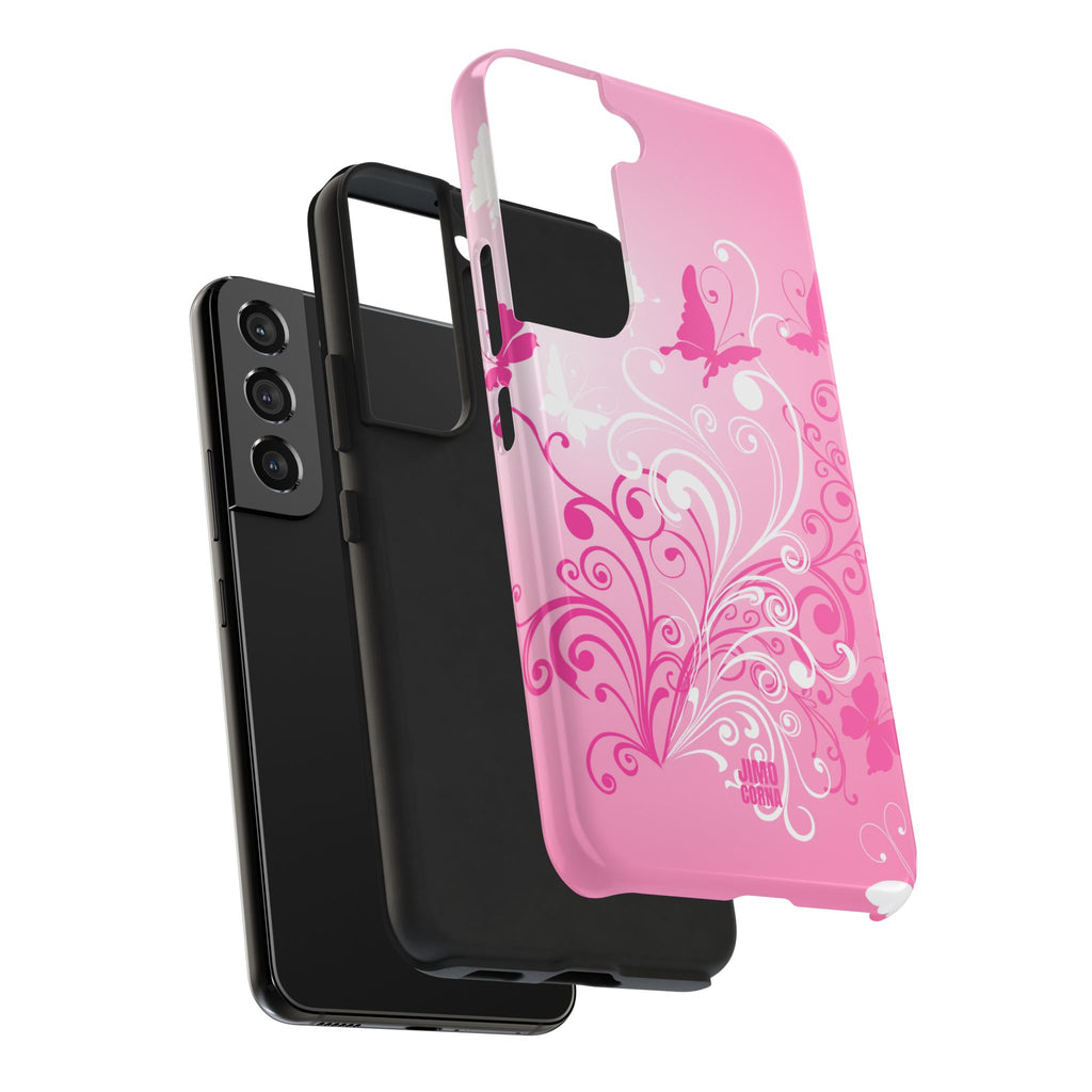 Pink Flutter Garden Samsung Galaxy Case