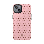 Polka Dot | Pink and Brown