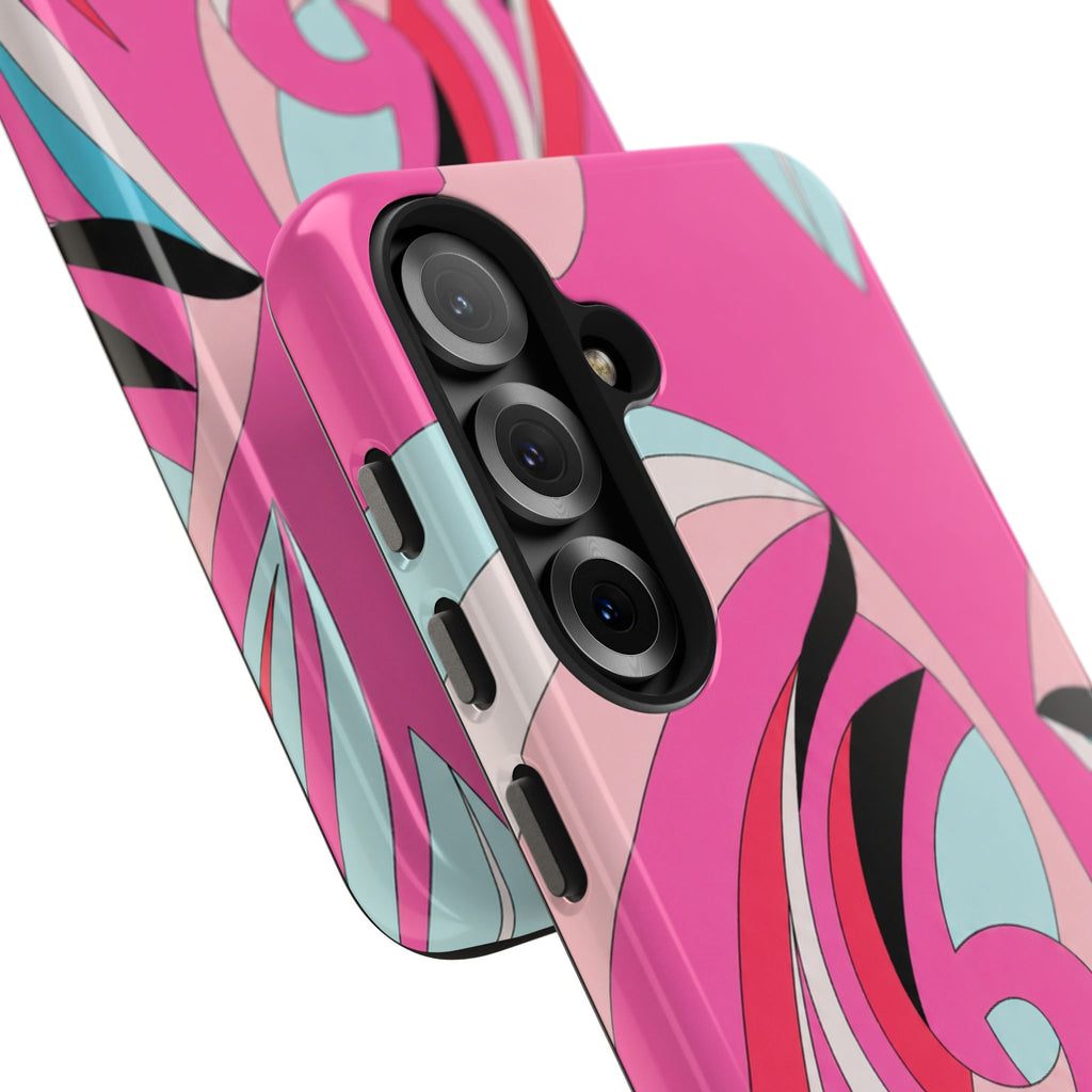 Pink Tropic Swirl Samsung Galaxy Case