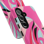 Pink Tropic Swirl Samsung Galaxy Case