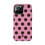 Big Polka Dot | Pink and Black