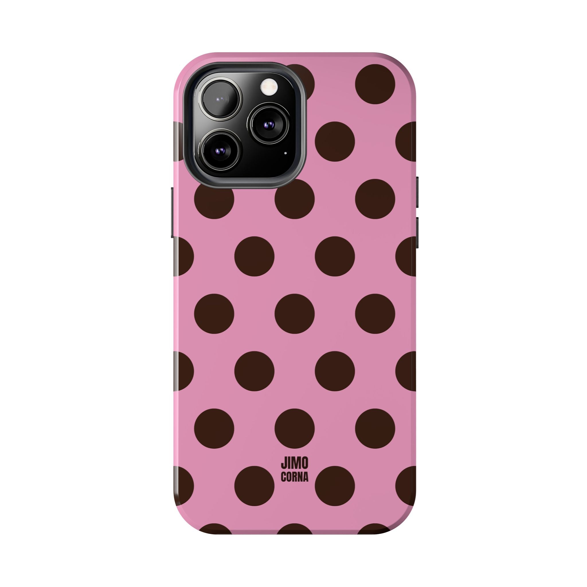 Big Polka Dot | Pink and Black