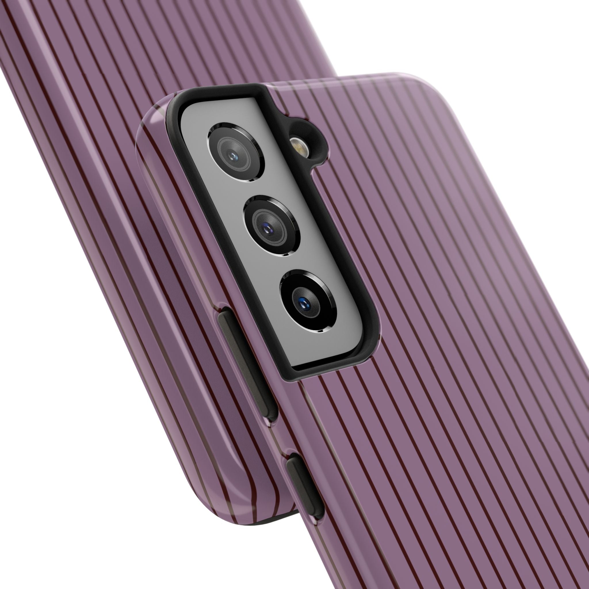 Plum Berry Soft Stripes