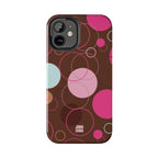 Spiral Pop iPhone Case | Brown