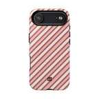 Angelina Stripes | Pink - MagSafe iPhone Case