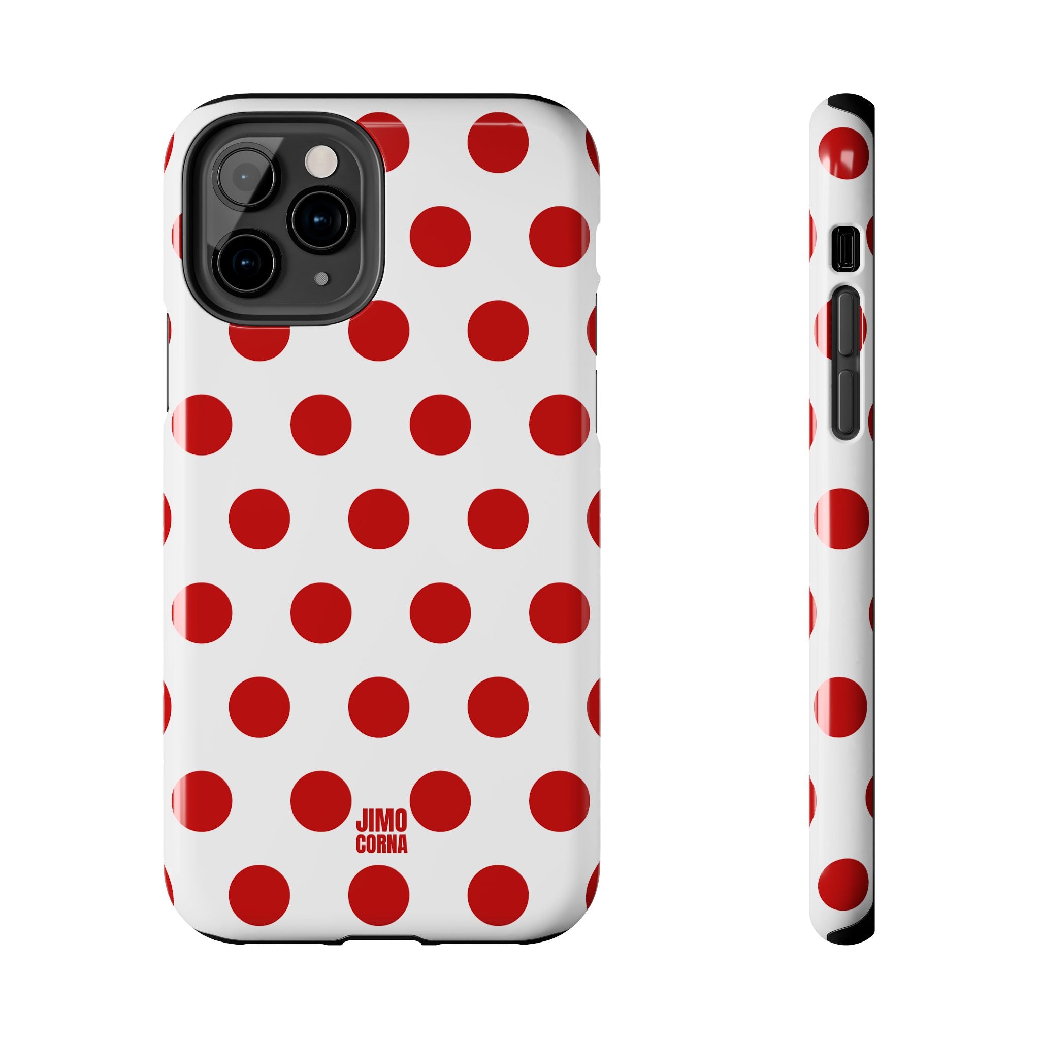 Big Polka Dot | White and Red