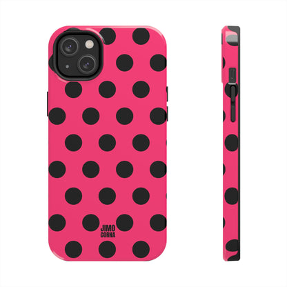 Big Polka Dot | Hot Pink and Black