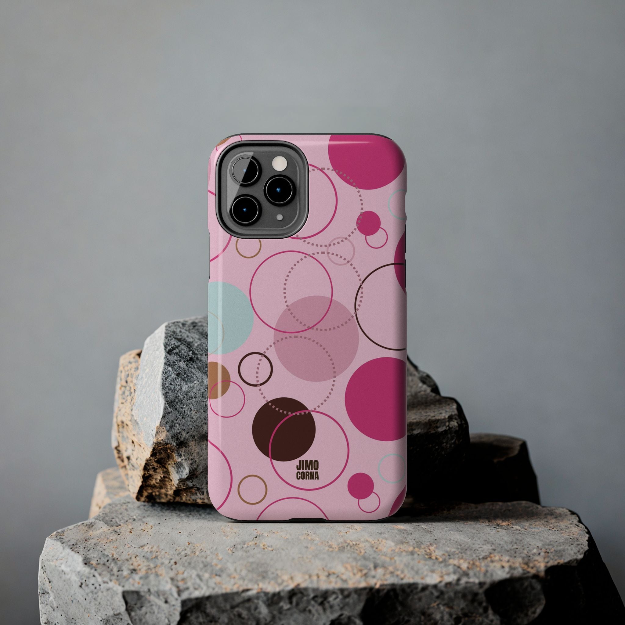 Spiral Pop iPhone Case | Pink