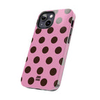 Big Polka Dot | Pink and Black