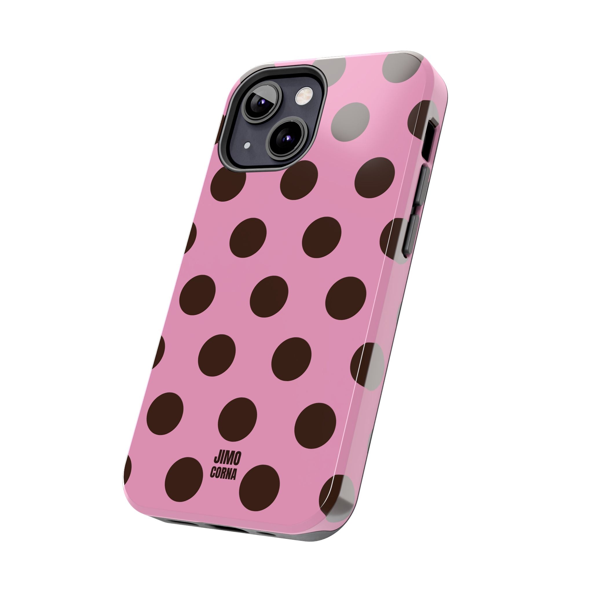 Big Polka Dot | Pink and Black