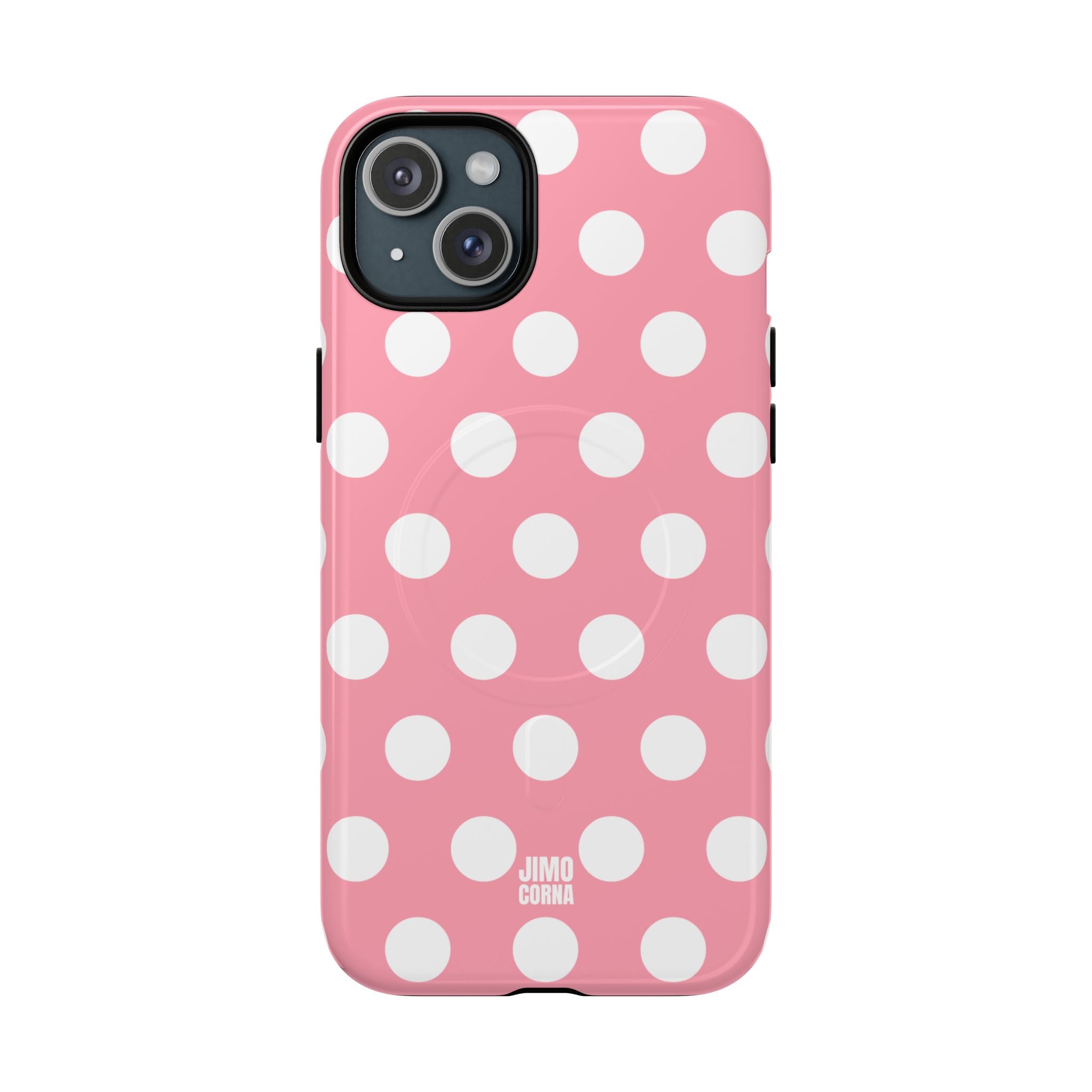 Big Polka Dot | Pink and White