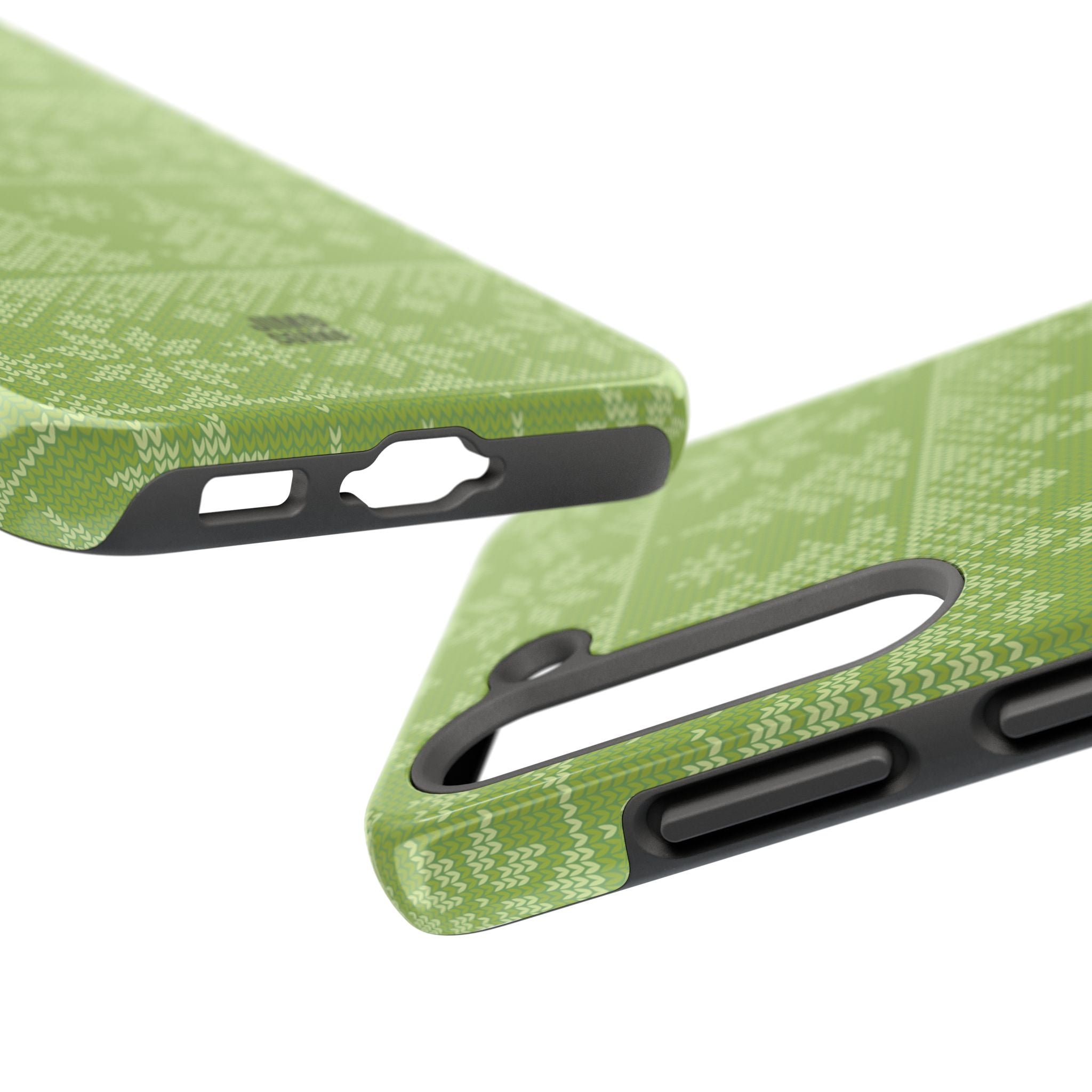 Holiday Knit | Green Samsung Galaxy Case