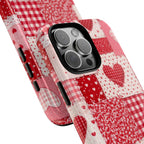 Patchwork Heart MagSafe iPhone Case