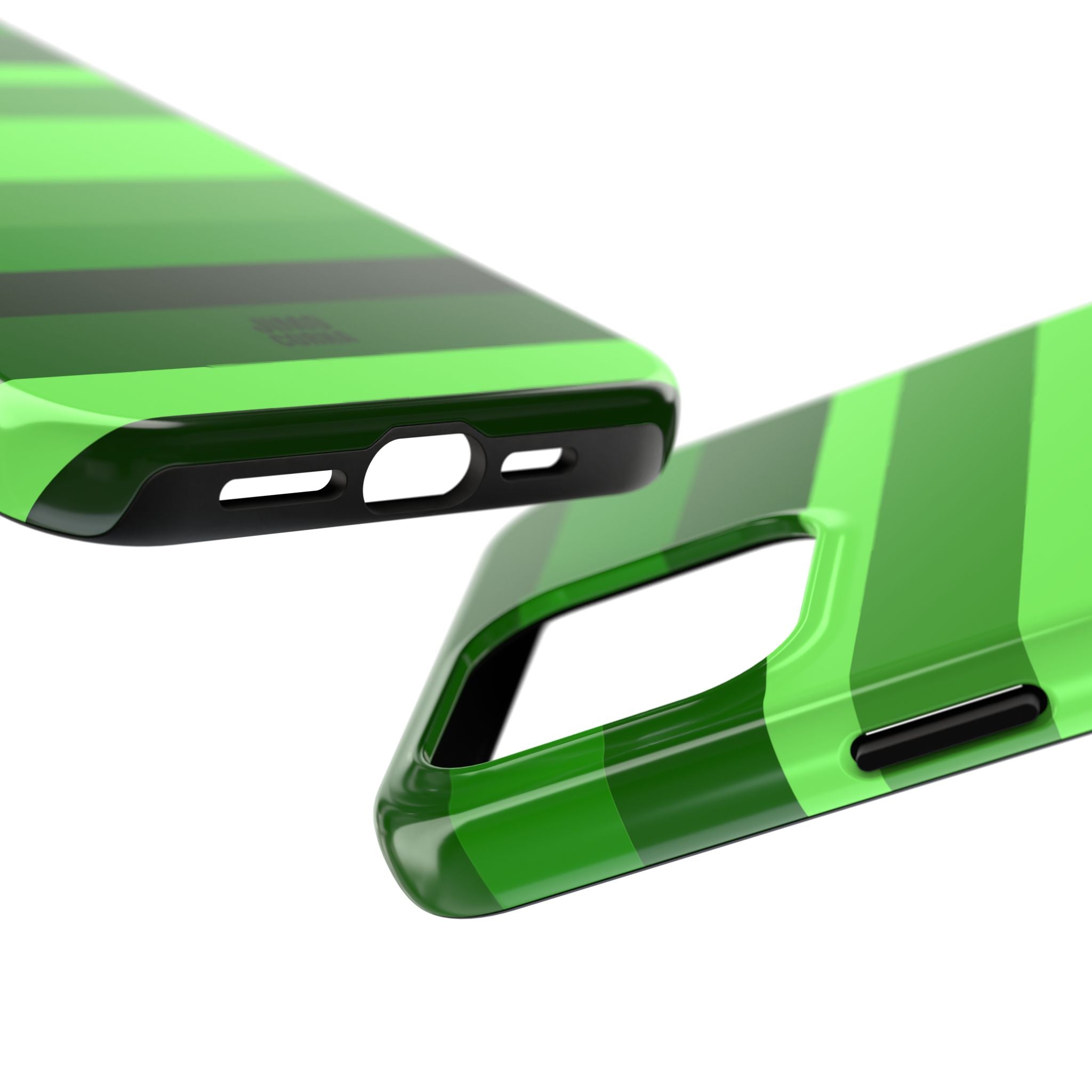 Matcha Stripe iPhone Case