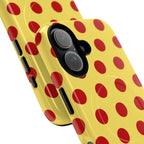 Big Polka Dot | Yellow and Red