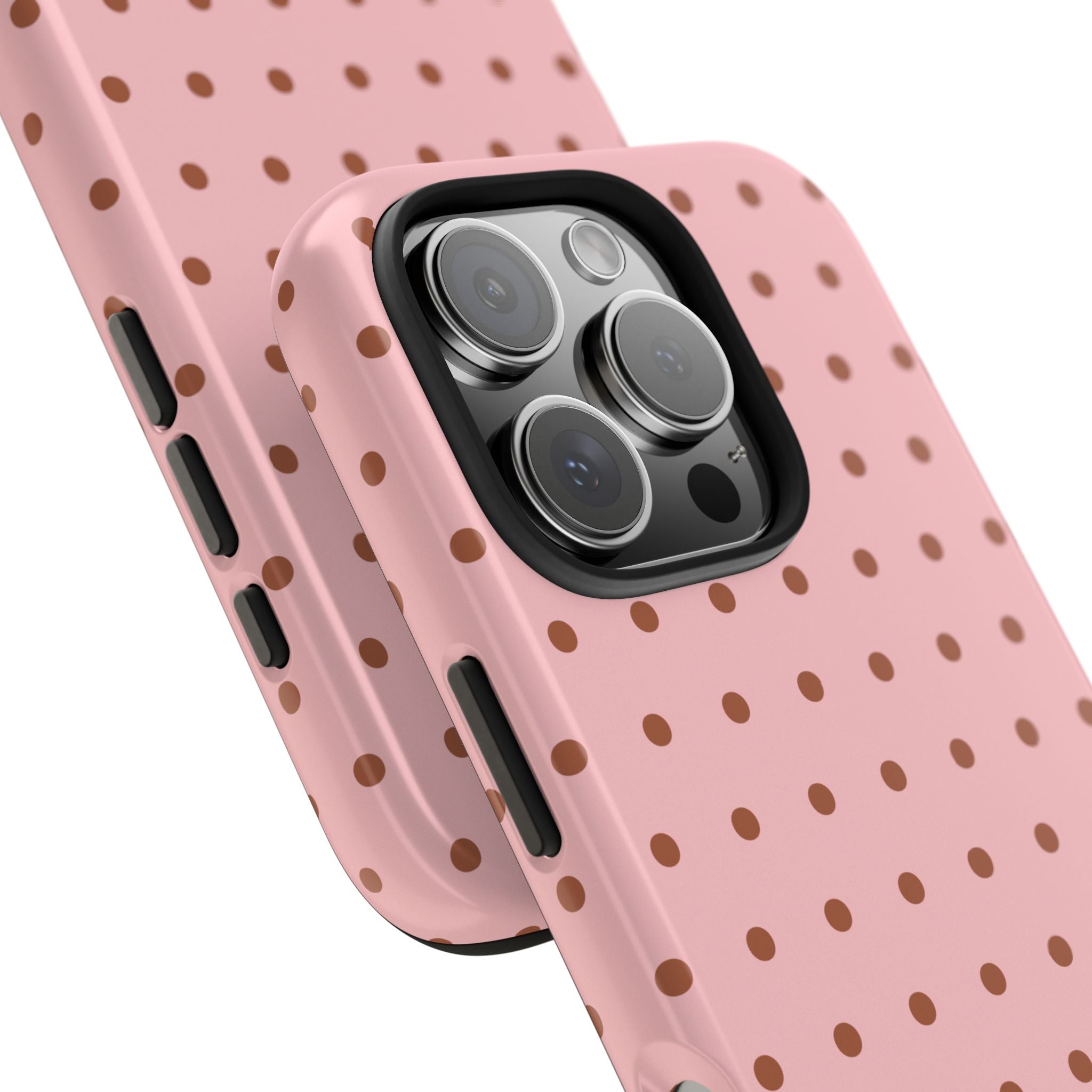 Polka Dot | Pink and Brown
