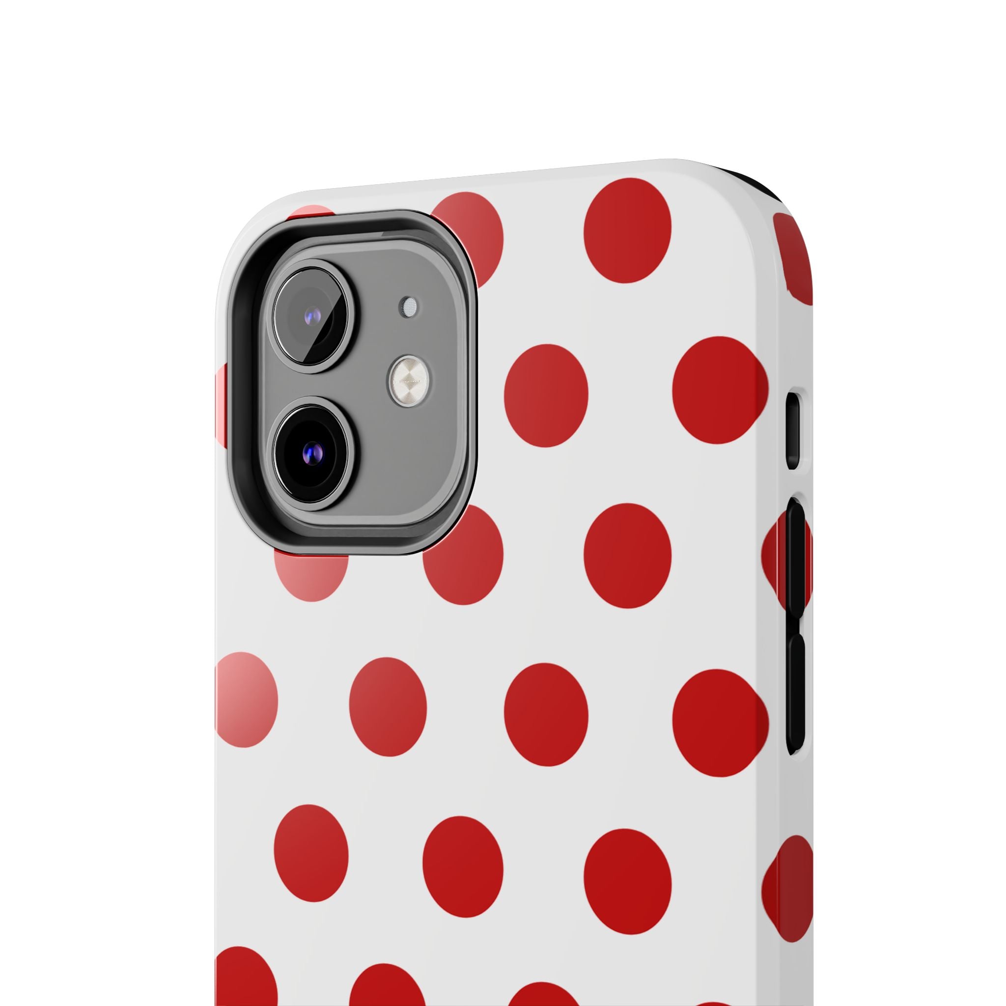 Big Polka Dot | White and Red