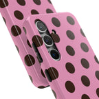 Big Polka Dot | Pink and Black