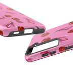 Raspberries and Flowers