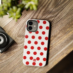Big Polka Dot | White and Red