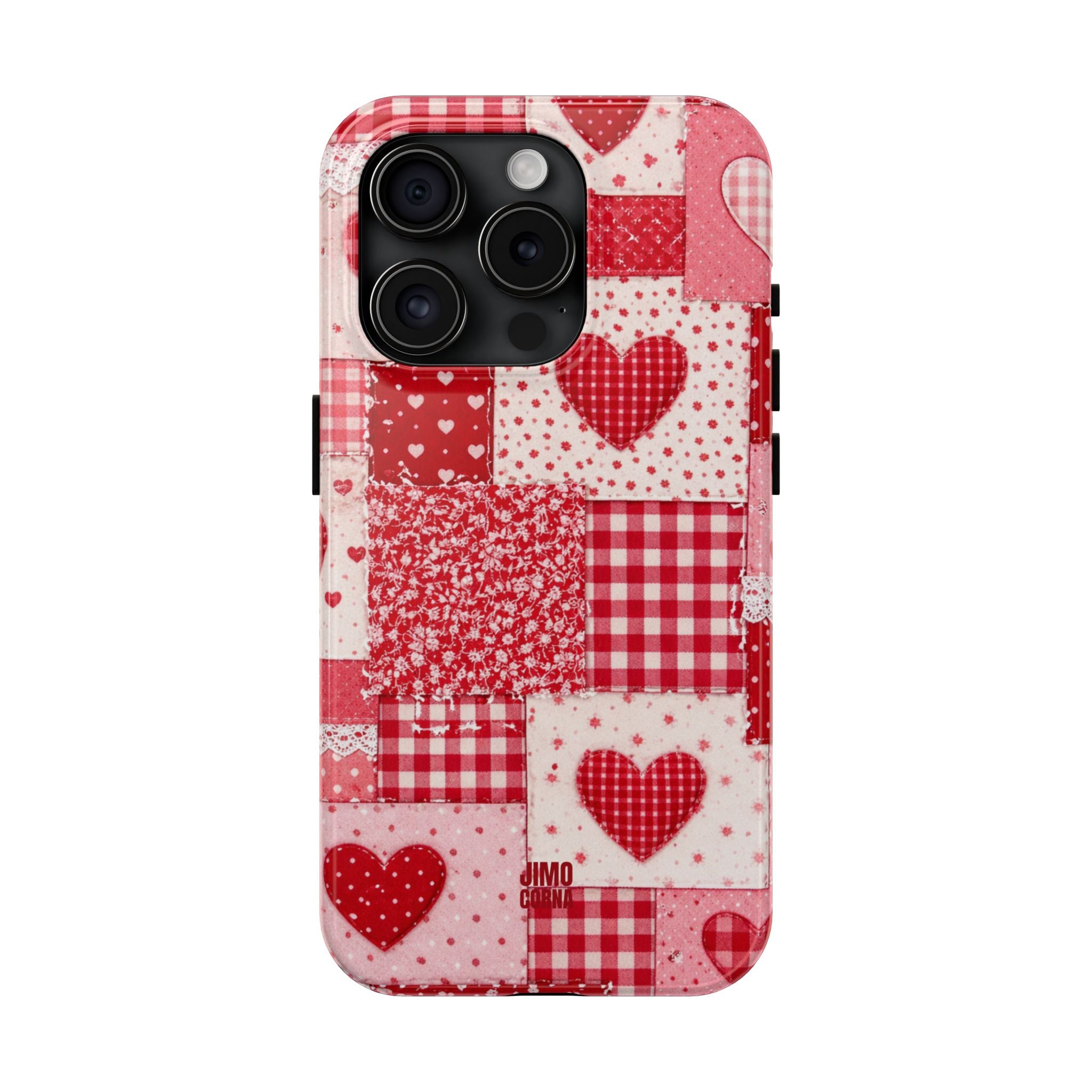 Patchwork Heart iPhone Case