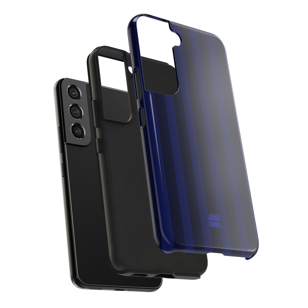 Bold Stripes Samsung Galaxy Case | Navy Blue