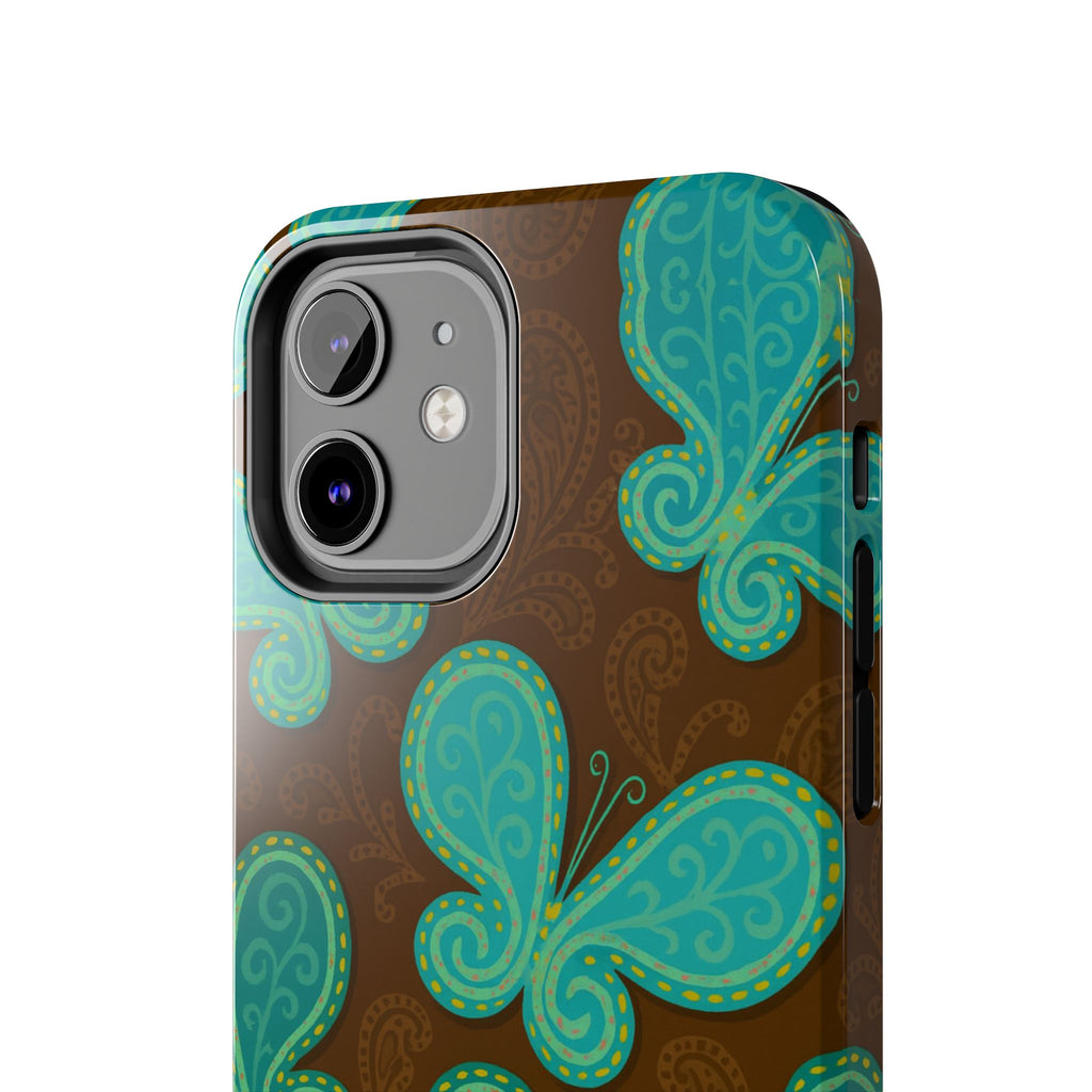 Cocoa Breeze Butterflies iPhone Case