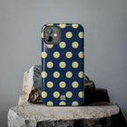 Big Polka Dot | Blue and Cream
