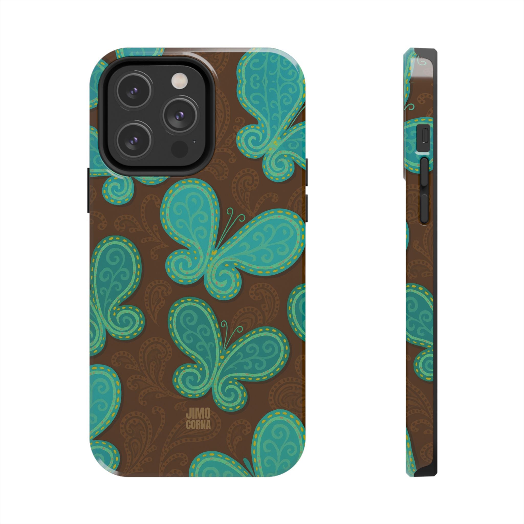 Cocoa Breeze Butterflies iPhone Case
