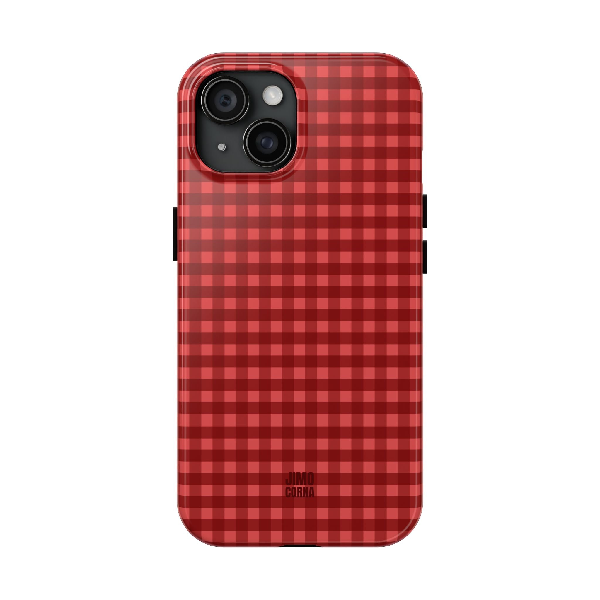 Farm Gingham iPhone Case | Red