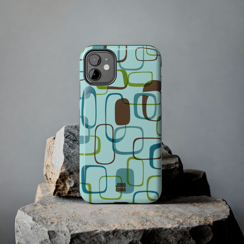Coast Blocks iPhone Case | Mint