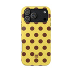 Big Polka Dot | Yellow and Brown