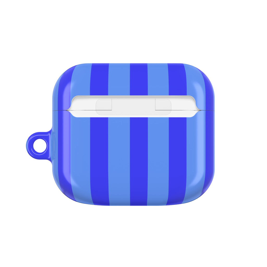 Blueberry Bold Stripes AirPods Case