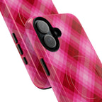 Pink Picnic Plaid MagSafe iPhone Case