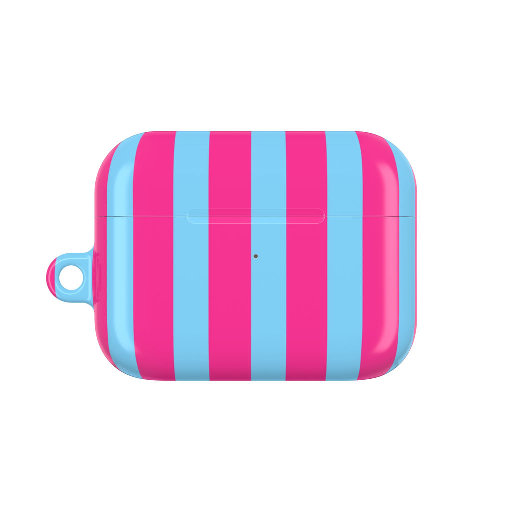 Bold Stripes AirPods Case | Cotton Candy