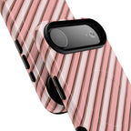 Angelina Stripes | Pink - MagSafe iPhone Case