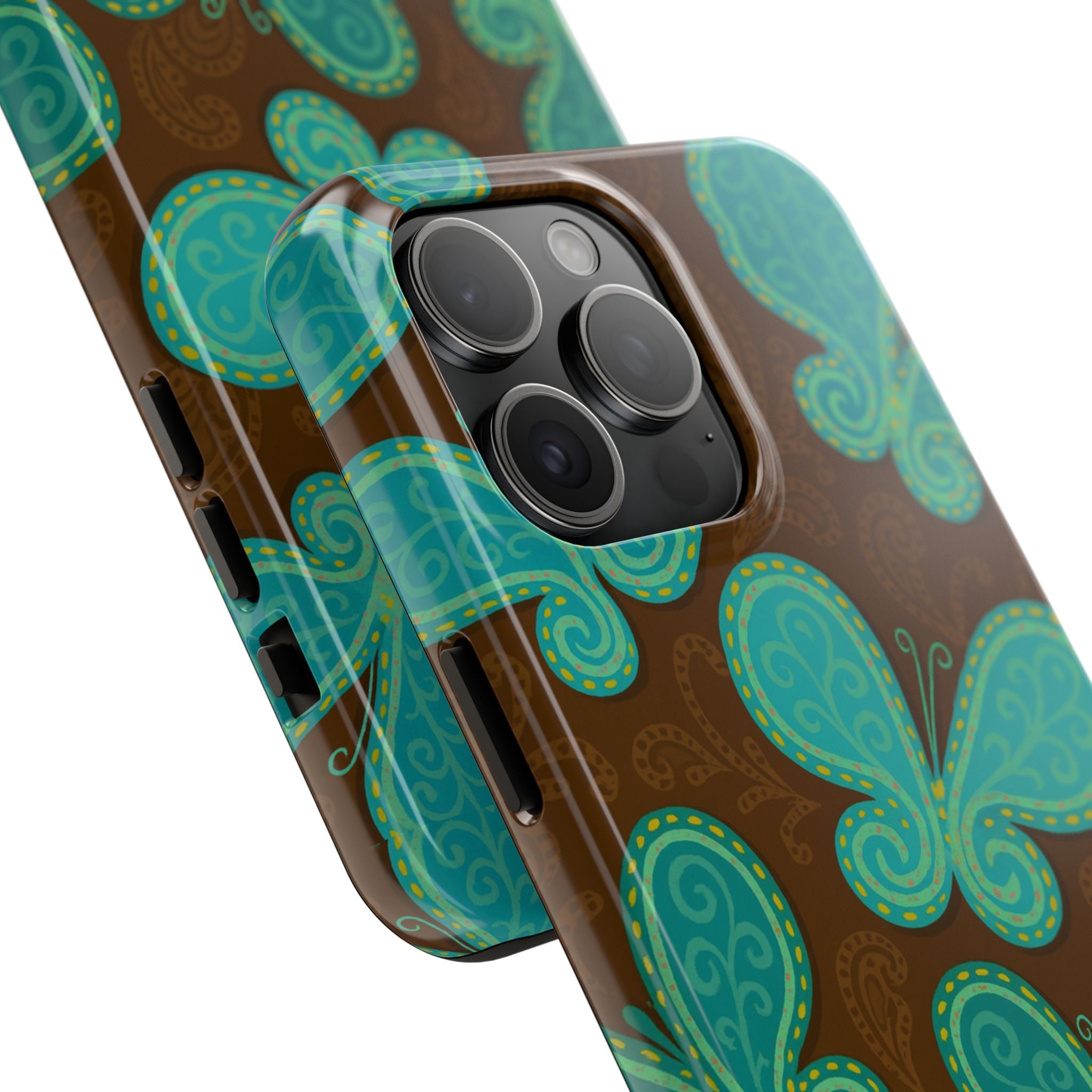 Cocoa Breeze Butterflies iPhone Case