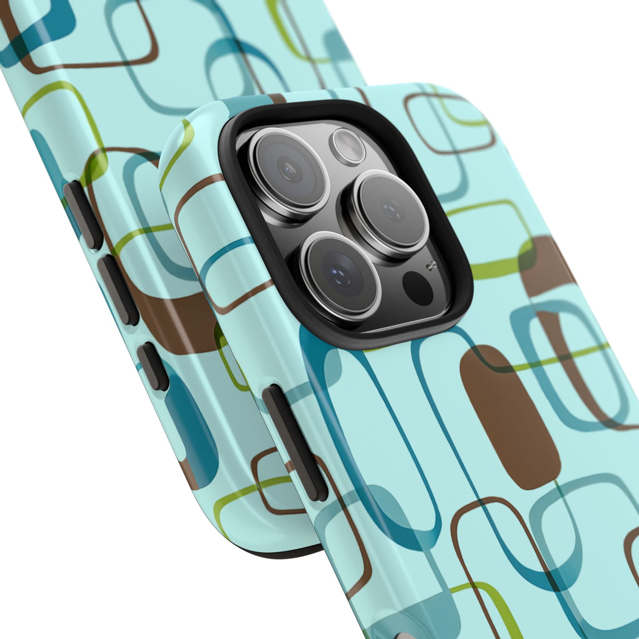 Coast Blocks iPhone Case | Mint