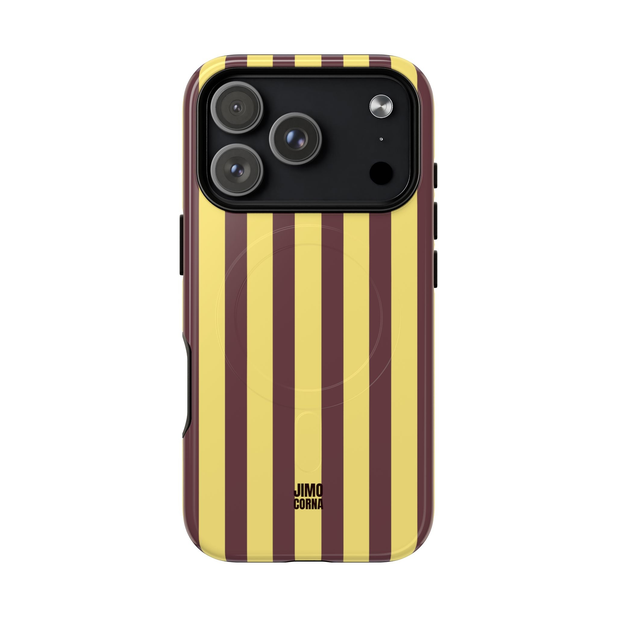 Bold Stripes MagSafe iPhone Case | Banana