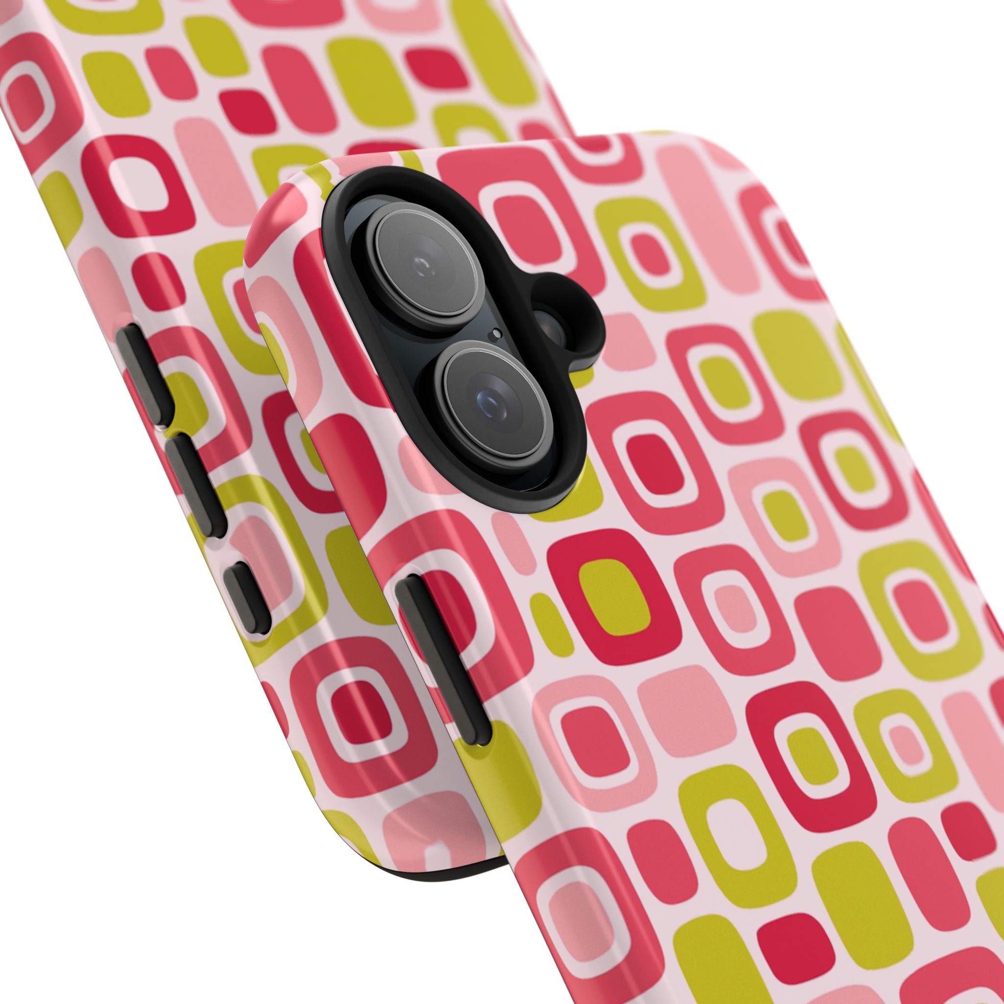 Bubble Pop Geometry iPhone Case