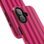 Strawberry Burst Bold Stripes