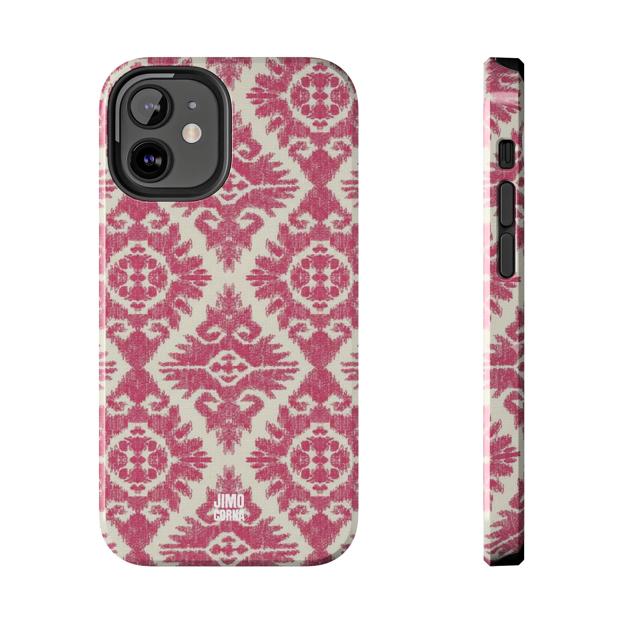Damask iPhone Case | Pink