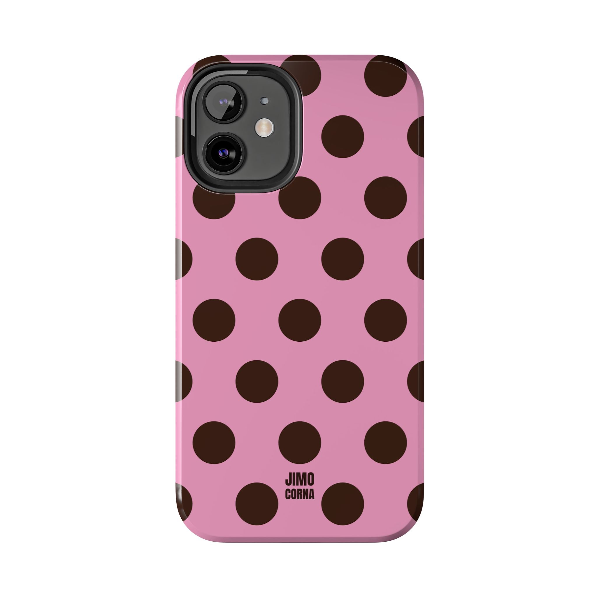 Big Polka Dot | Pink and Black