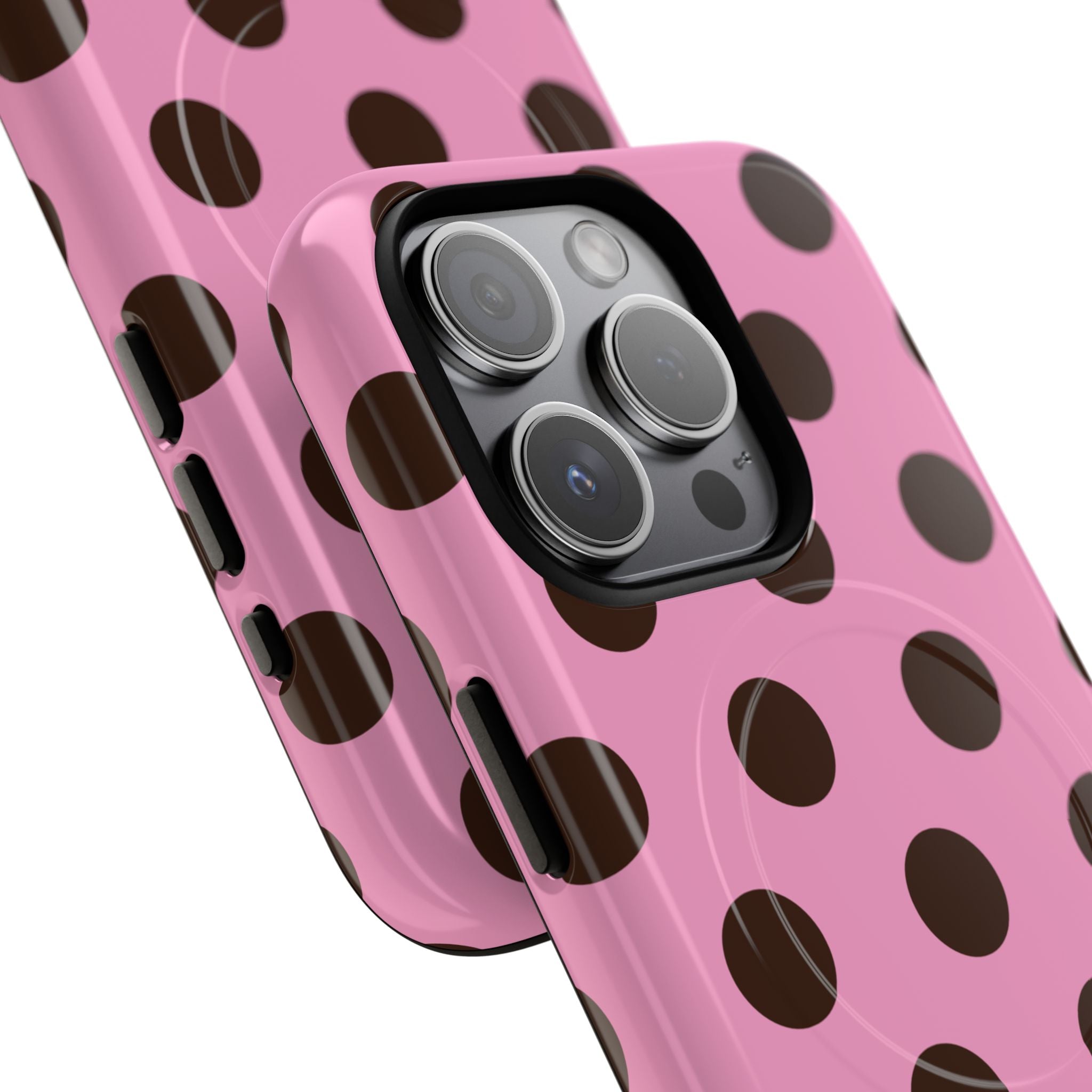 Big Polka Dot | Pink and Black